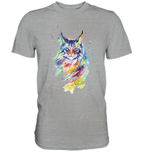 Lade das Bild in den Galerie-Viewer, Bunte Katze - Classic Shirt
