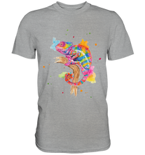 Lade das Bild in den Galerie-Viewer, Buntes Chamäleon  - Classic Shirt
