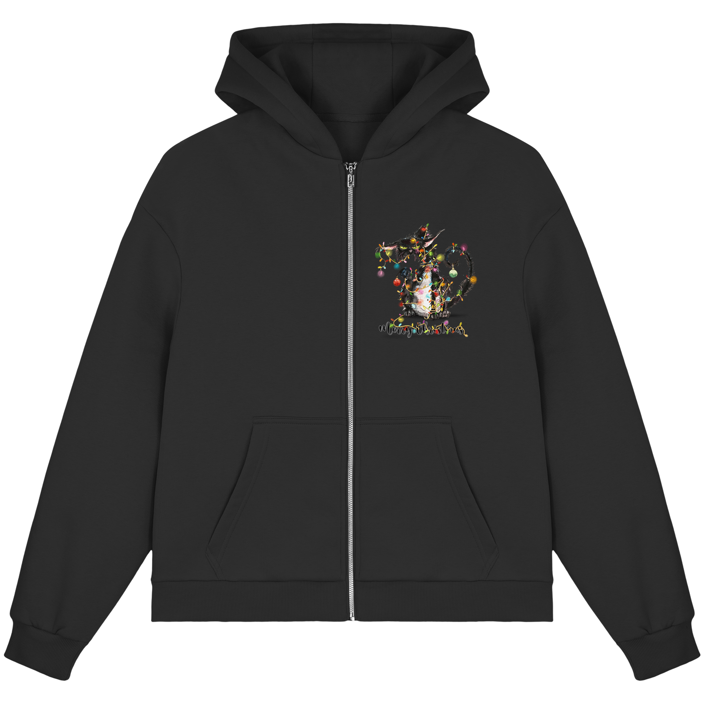 F*U-Cat - Merry Christmas - Fluffy Boxcut Zipper