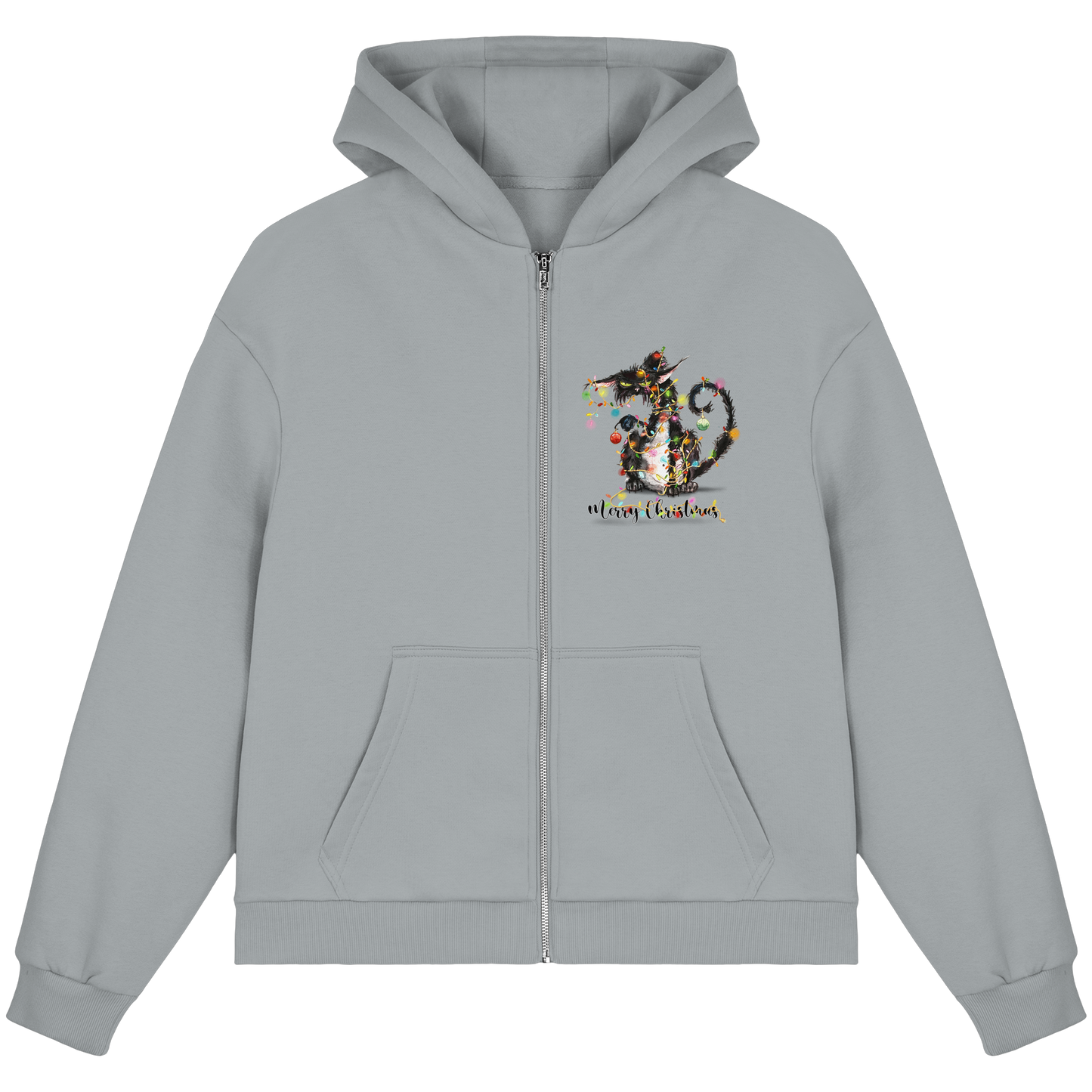 F*U-Cat - Merry Christmas - Fluffy Boxcut Zipper