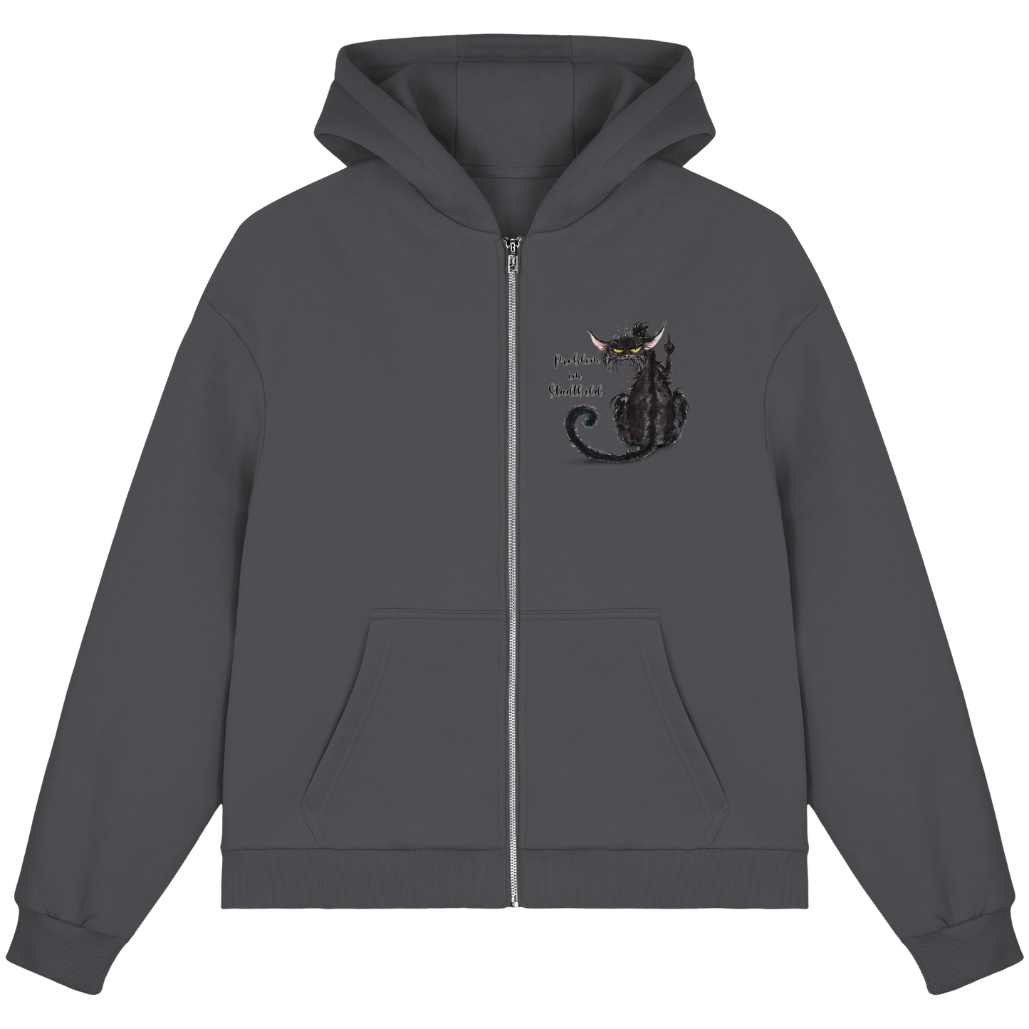 F*U-Cat - Problem im Stadtbild - Fluffy Boxcut Zipper