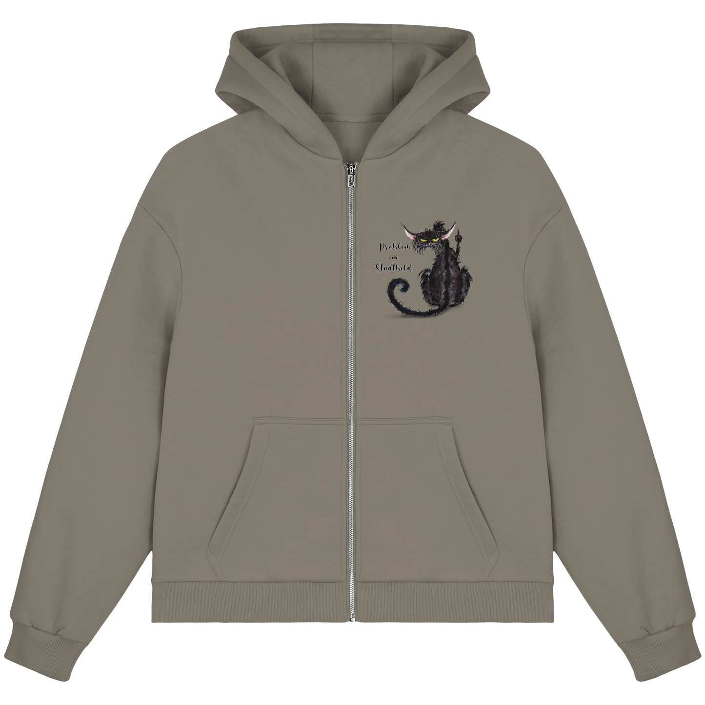 F*U-Cat - Problem im Stadtbild - Fluffy Boxcut Zipper