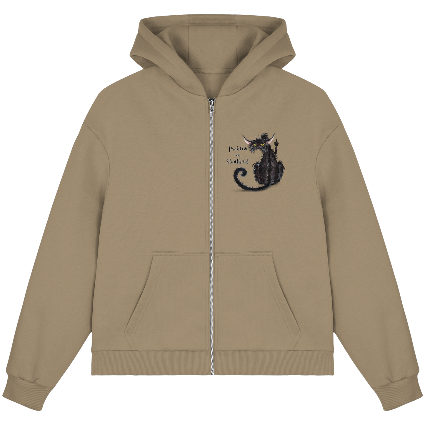 F*U-Cat - Problem im Stadtbild - Fluffy Boxcut Zipper