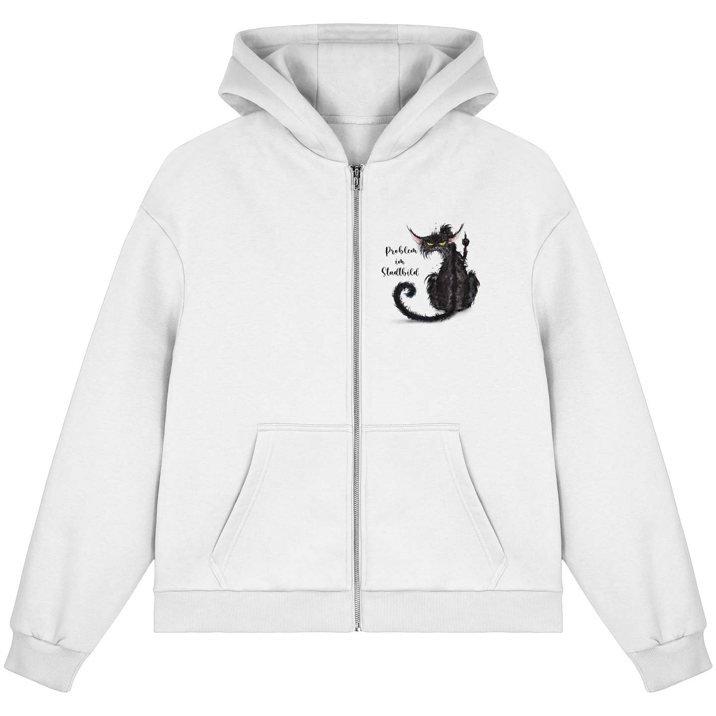 F*U-Cat - Problem im Stadtbild - Fluffy Boxcut Zipper