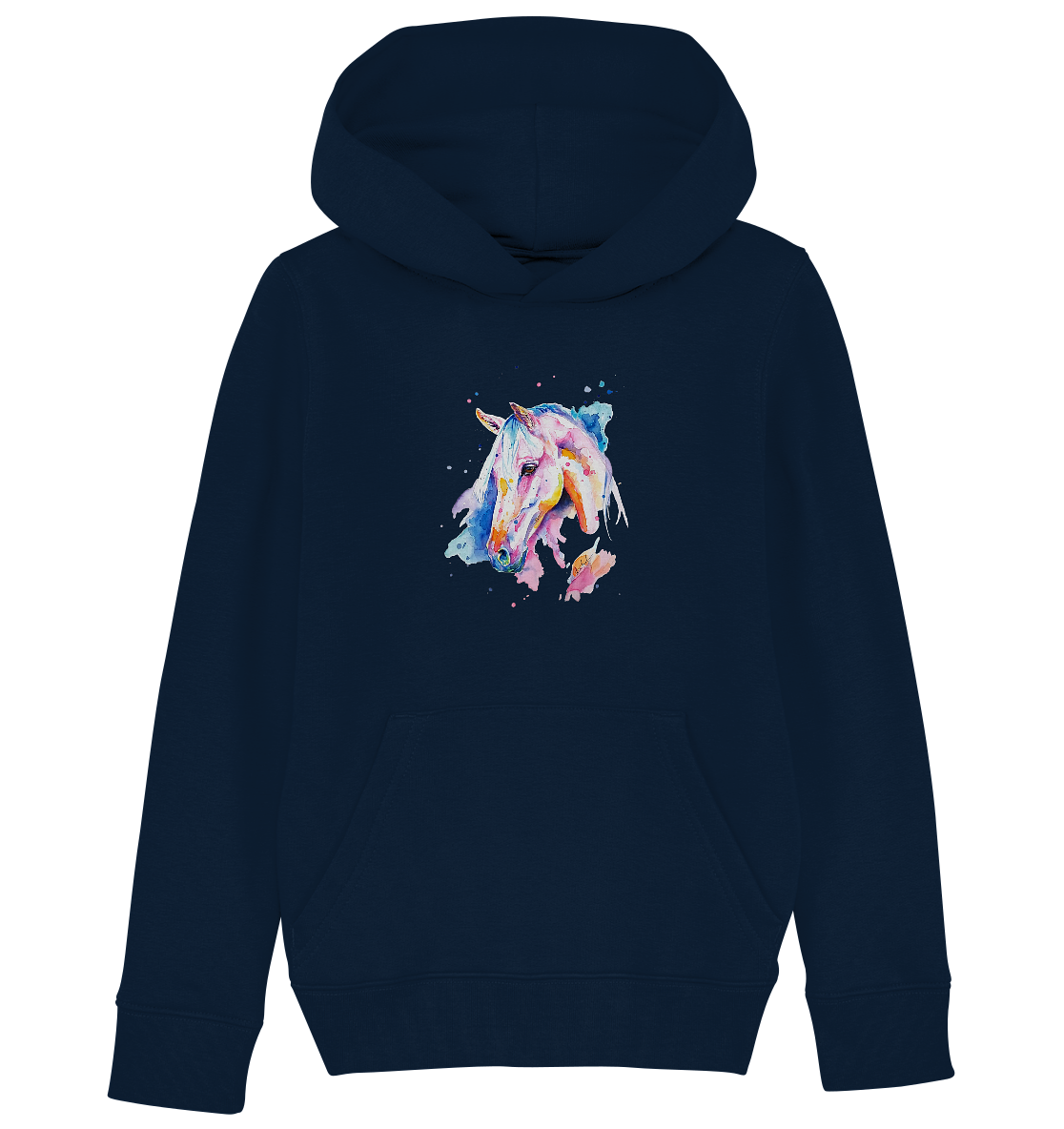 Buntes Pferd - Kids Organic Hoodie