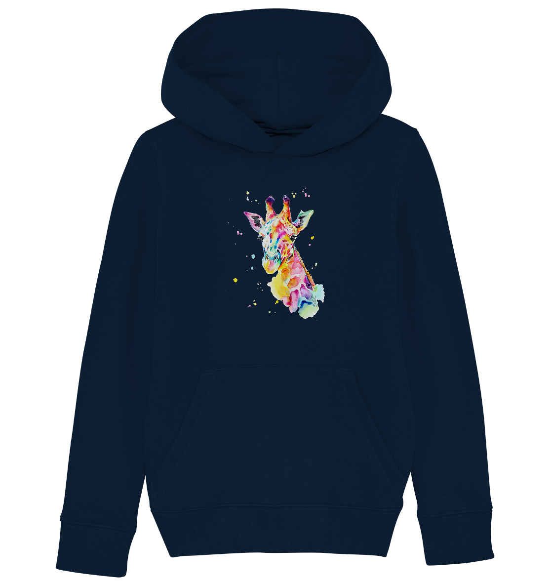 Bunte Giraffe - Kids Organic Hoodie