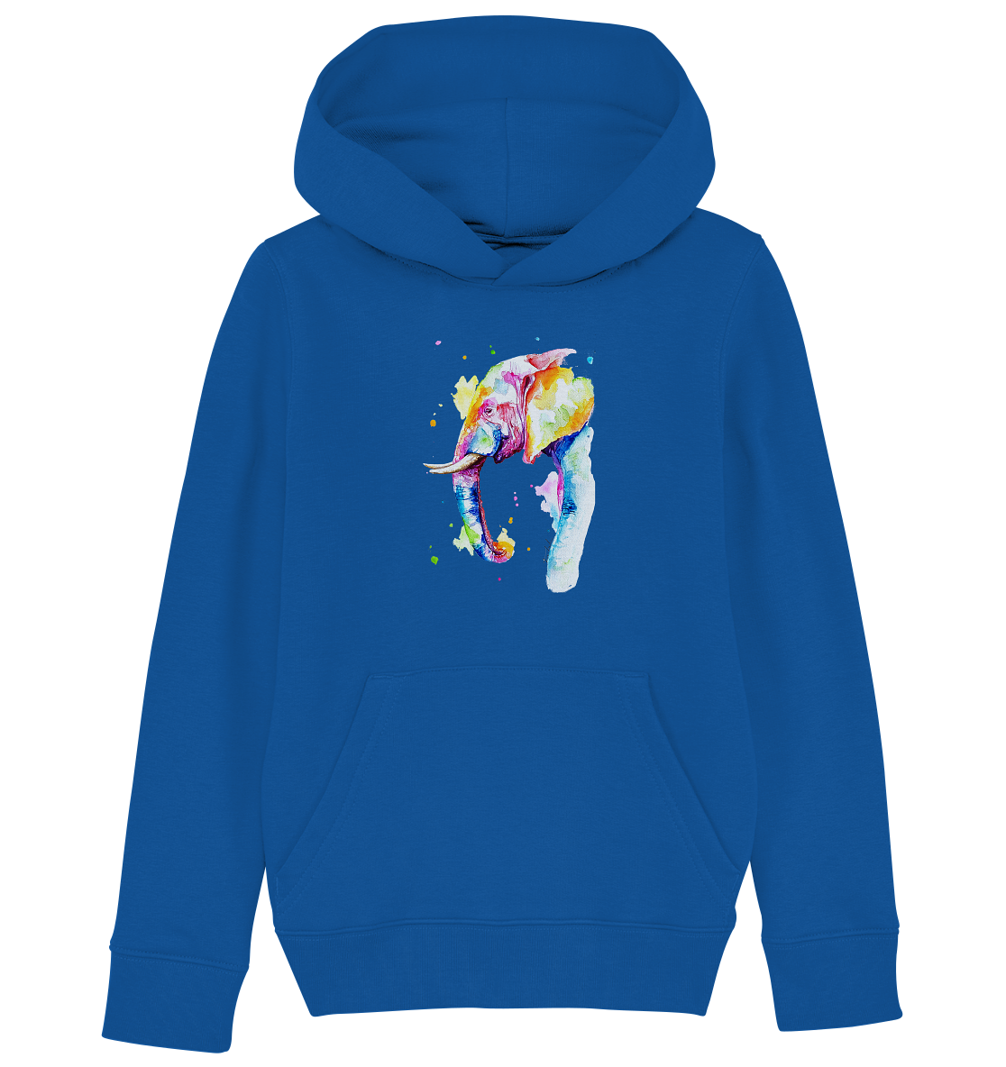 Bunter Elefant - Kids Organic Hoodie