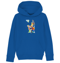 Lade das Bild in den Galerie-Viewer, Buntes Faultier - Kids Organic Hoodie
