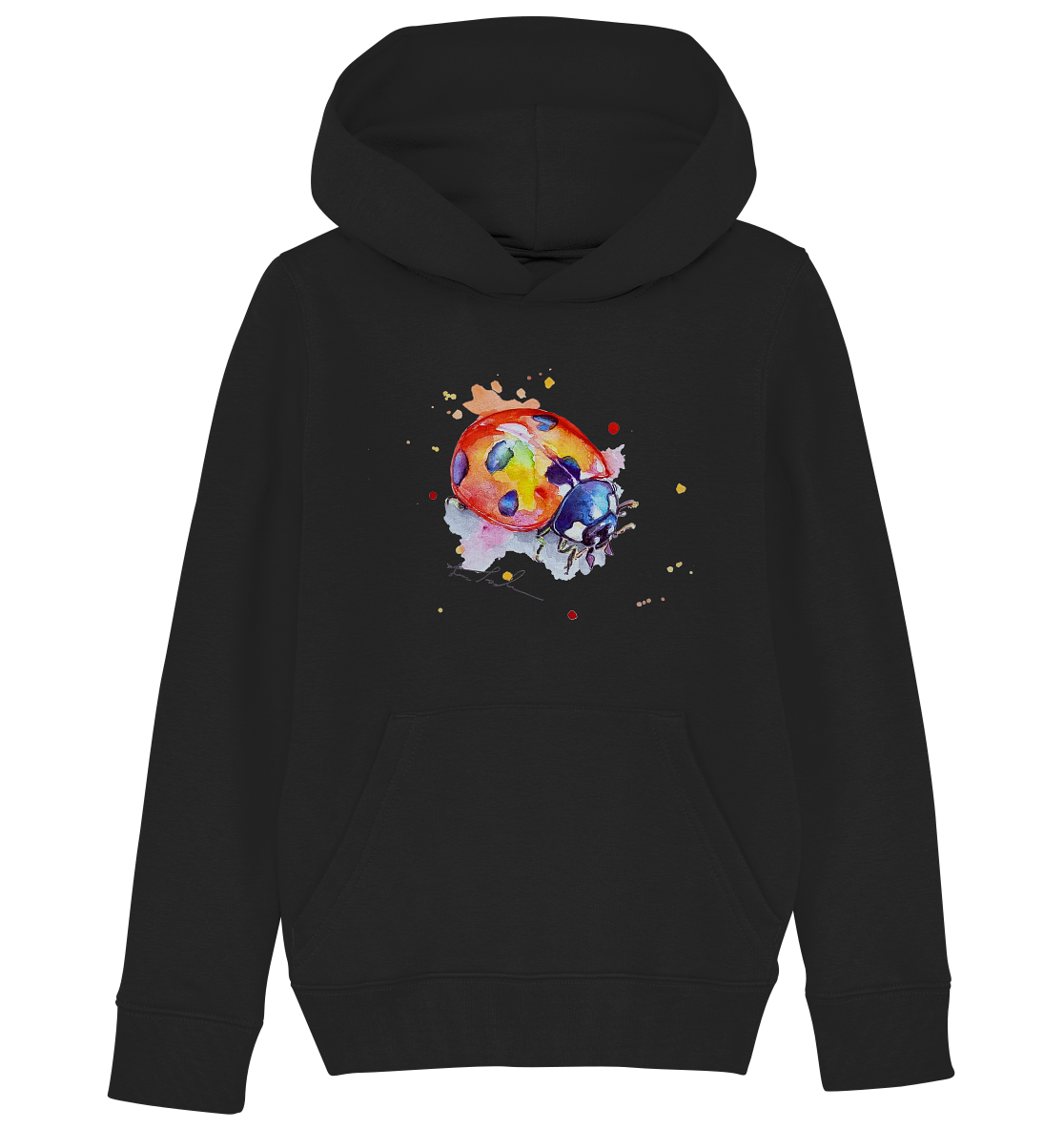 Bunter Marienkäfer - Kids Organic Hoodie