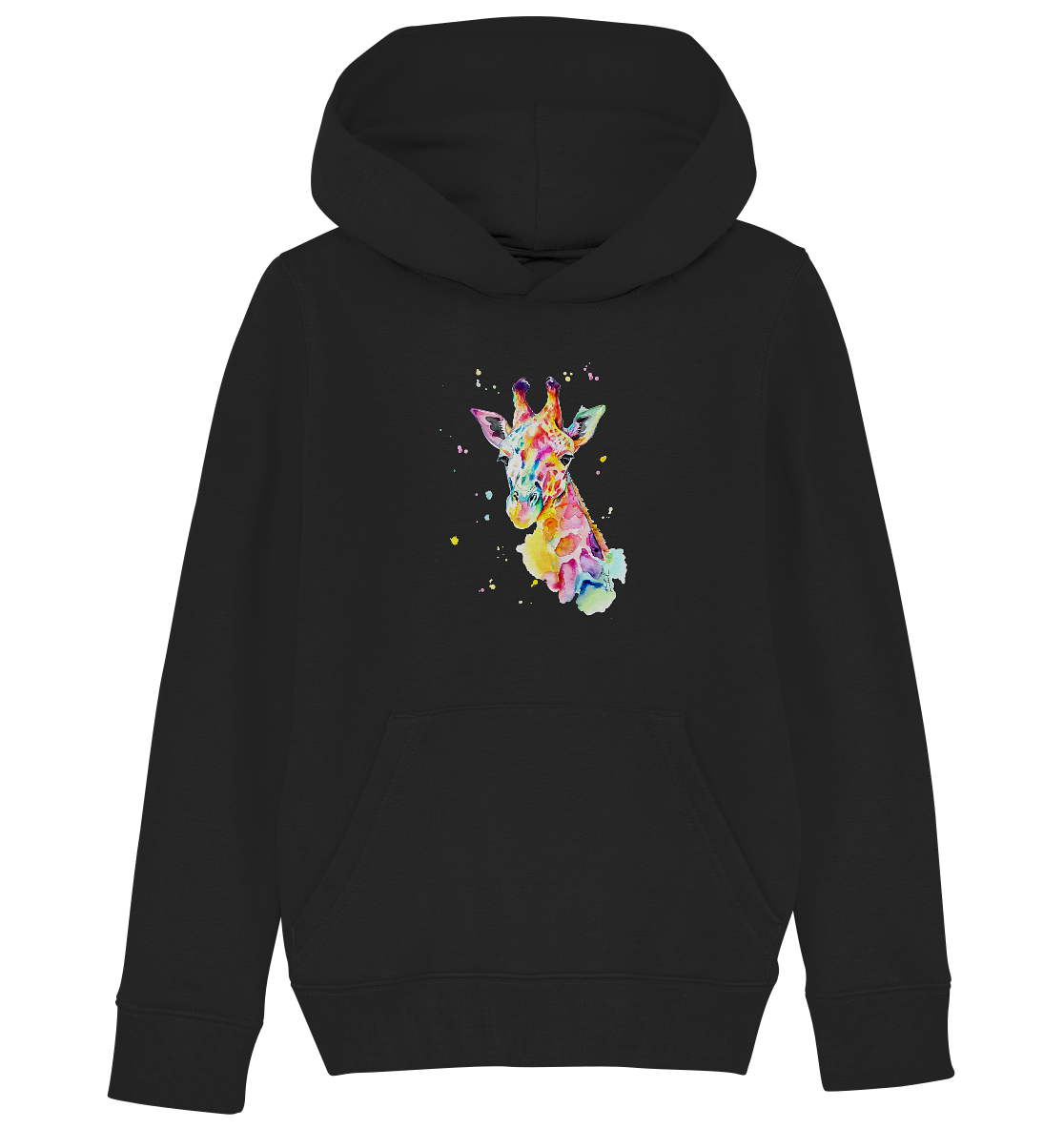 Bunte Giraffe - Kids Organic Hoodie