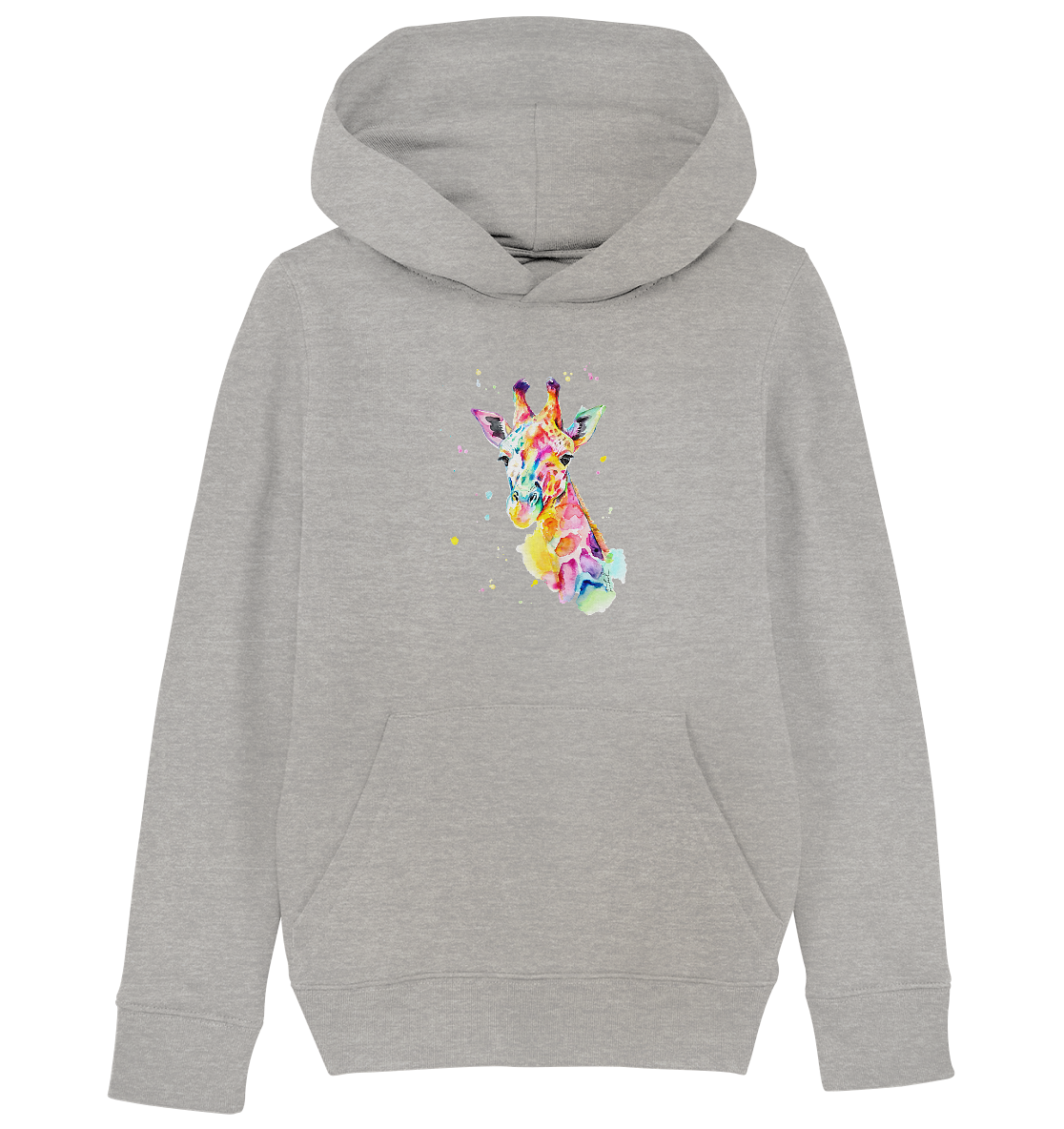 Bunte Giraffe - Kids Organic Hoodie