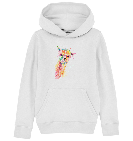 Lustiges Alpaka - Kids Organic Hoodie
