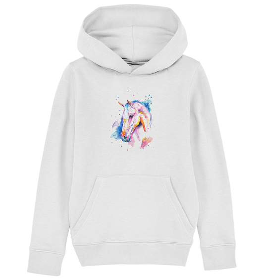 Buntes Pferd - Kids Organic Hoodie
