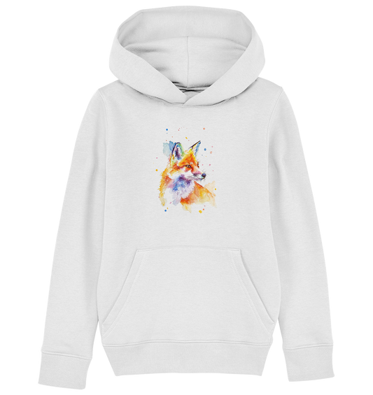 Bunter Fuchs - Kids Organic Hoodie