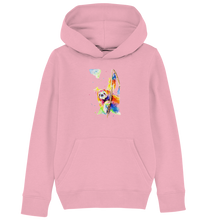 Lade das Bild in den Galerie-Viewer, Buntes Faultier - Kids Organic Hoodie
