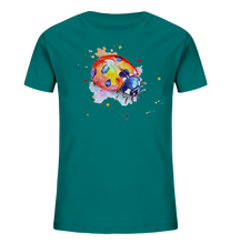 Lade das Bild in den Galerie-Viewer, Bunter Marienkäfer - Kids Organic Shirt
