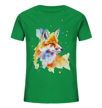 Lade das Bild in den Galerie-Viewer, Bunter Fuchs - Kids Organic Shirt
