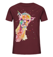 Lade das Bild in den Galerie-Viewer, Lustiges Alpaka - Kids Organic Shirt
