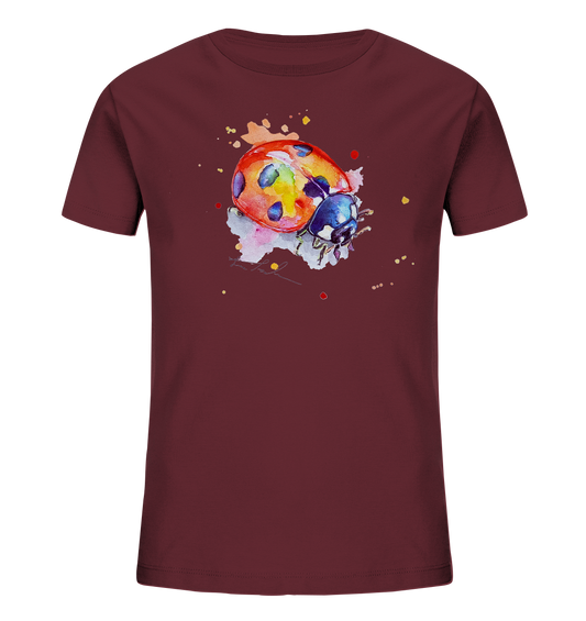 Bunter Marienkäfer - Kids Organic Shirt