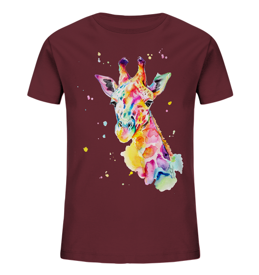 Bunte Giraffe - Kids Organic Shirt