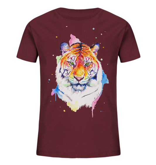 Bunter Tiger - Kids Organic Shirt