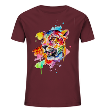 Lade das Bild in den Galerie-Viewer, Bunter Leopard  - Kids Organic Shirt
