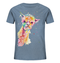 Lade das Bild in den Galerie-Viewer, Lustiges Alpaka - Kids Organic Shirt
