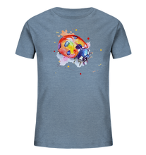 Lade das Bild in den Galerie-Viewer, Bunter Marienkäfer - Kids Organic Shirt
