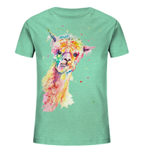 Lade das Bild in den Galerie-Viewer, Lustiges Alpaka - Kids Organic Shirt
