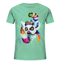 Lade das Bild in den Galerie-Viewer, Bunter Katta - Kids Organic Shirt
