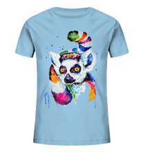Lade das Bild in den Galerie-Viewer, Bunter Katta - Kids Organic Shirt

