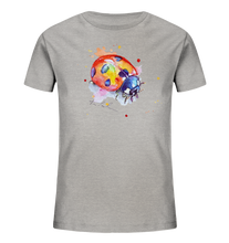 Lade das Bild in den Galerie-Viewer, Bunter Marienkäfer - Kids Organic Shirt

