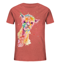 Lade das Bild in den Galerie-Viewer, Lustiges Alpaka - Kids Organic Shirt
