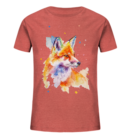 Bunter Fuchs - Kids Organic Shirt