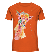 Lade das Bild in den Galerie-Viewer, Lustiges Alpaka - Kids Organic Shirt
