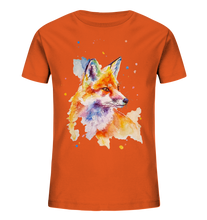 Lade das Bild in den Galerie-Viewer, Bunter Fuchs - Kids Organic Shirt
