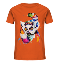 Lade das Bild in den Galerie-Viewer, Bunter Katta - Kids Organic Shirt
