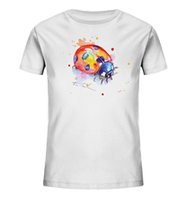 Lade das Bild in den Galerie-Viewer, Bunter Marienkäfer - Kids Organic Shirt
