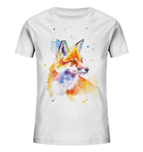 Lade das Bild in den Galerie-Viewer, Bunter Fuchs - Kids Organic Shirt
