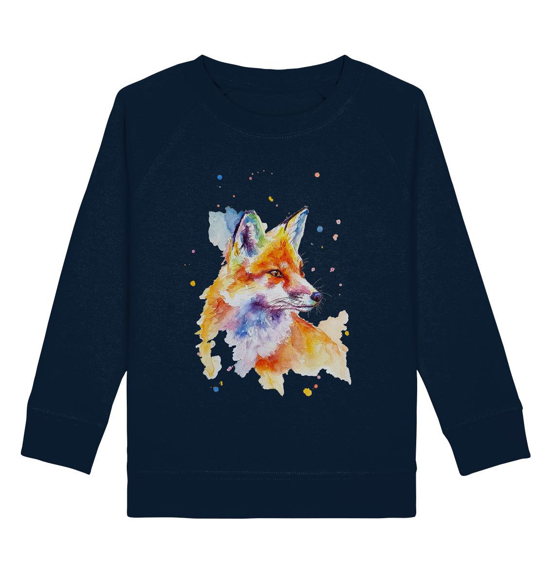 Bunter Fuchs - Kids Organic Sweatshirt