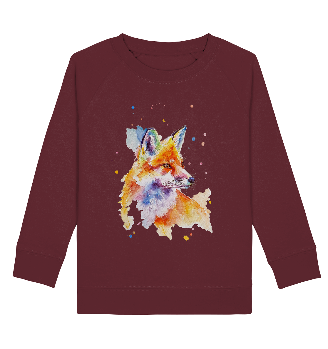 Bunter Fuchs - Kids Organic Sweatshirt