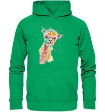 Lade das Bild in den Galerie-Viewer, Lustiges Alpaka - Kids Premium Hoodie
