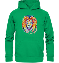 Lade das Bild in den Galerie-Viewer, Bunter Löwe - Kids Premium Hoodie
