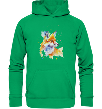 Lade das Bild in den Galerie-Viewer, Bunter Fuchs - Kids Premium Hoodie
