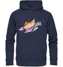 Lade das Bild in den Galerie-Viewer, Bunte Meeresschildkröte - Kids Premium Hoodie
