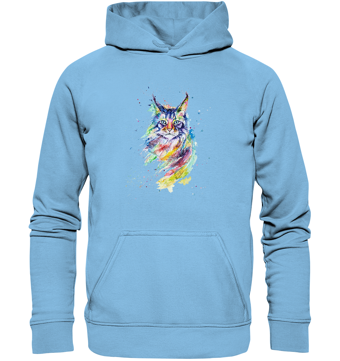 Bunte Katze - Kids Premium Hoodie