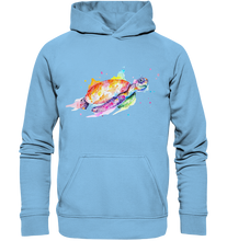 Lade das Bild in den Galerie-Viewer, Bunte Meeresschildkröte - Kids Premium Hoodie
