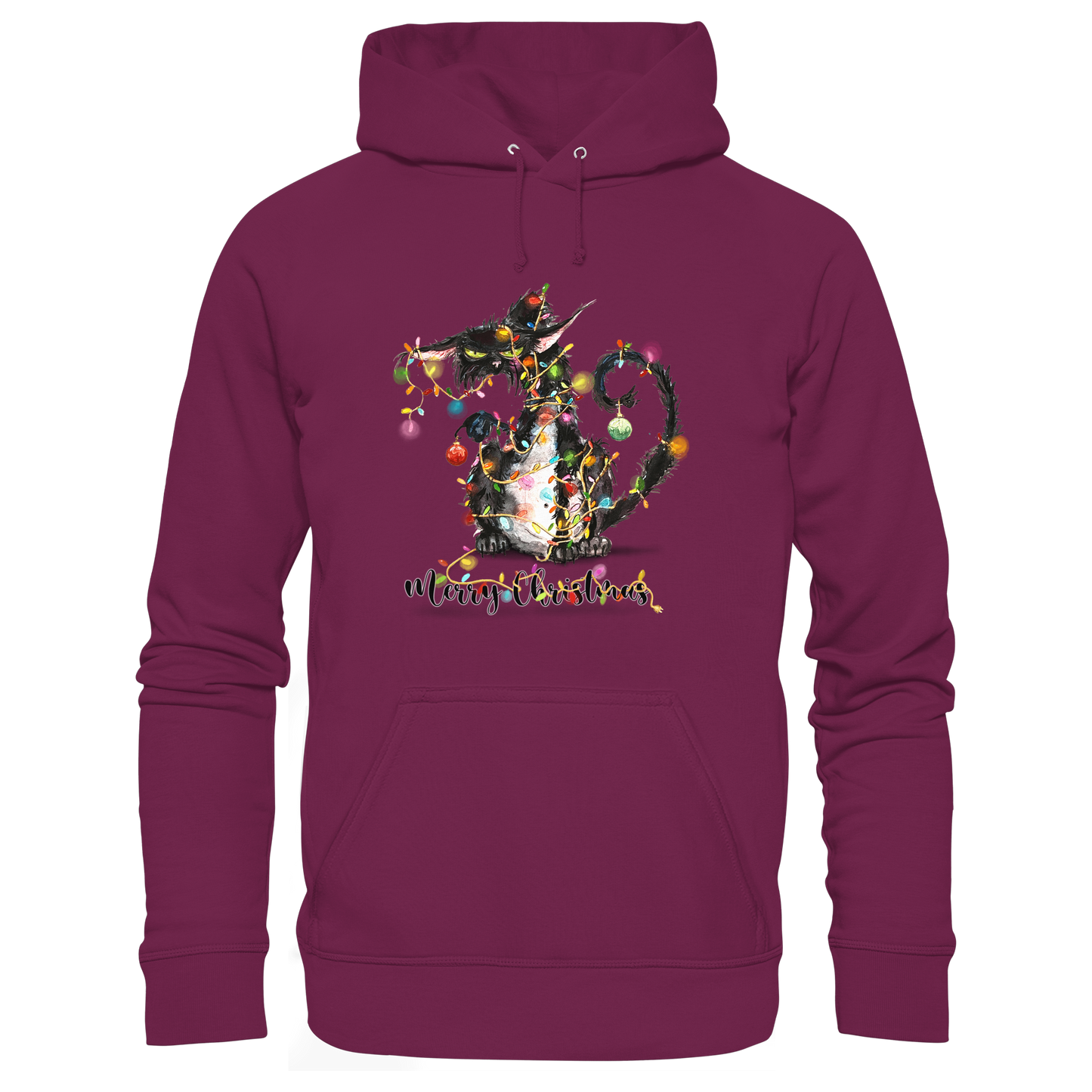 F*U-Cat - Merry Christmas - Kids Premium Hoodie