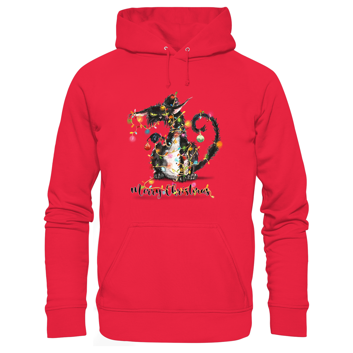 F*U-Cat - Merry Christmas - Kids Premium Hoodie