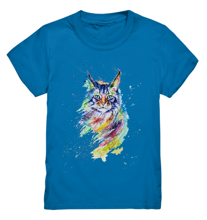 Bunte Katze - Kids Premium Shirt